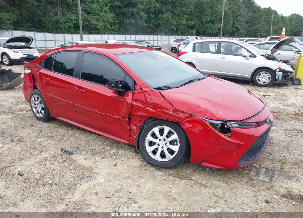 2020 TOYOTA COROLLA LE VIN: 5YFEPRAE2LP062445