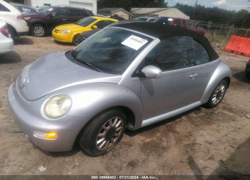 2005 VOLKSWAGEN NEW BEETLE GLS VIN: 3VWCM31Y25M353008