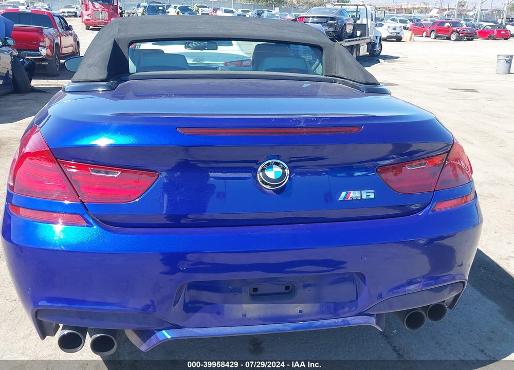 2012 BMW M6 VIN: WBSLZ9C5XCC985482