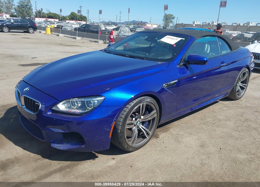 2012 BMW M6 VIN: WBSLZ9C5XCC985482