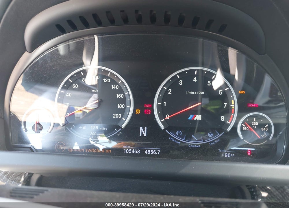 2012 BMW M6 VIN: WBSLZ9C5XCC985482