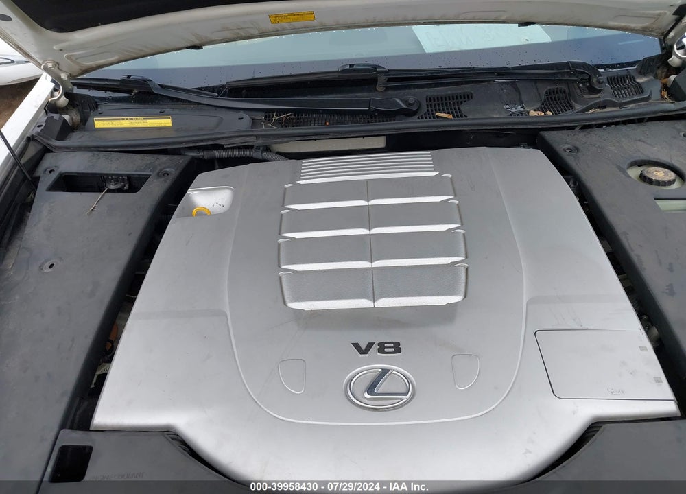 2011 LEXUS LS 460 VIN: JTHCL5EF0B5011552