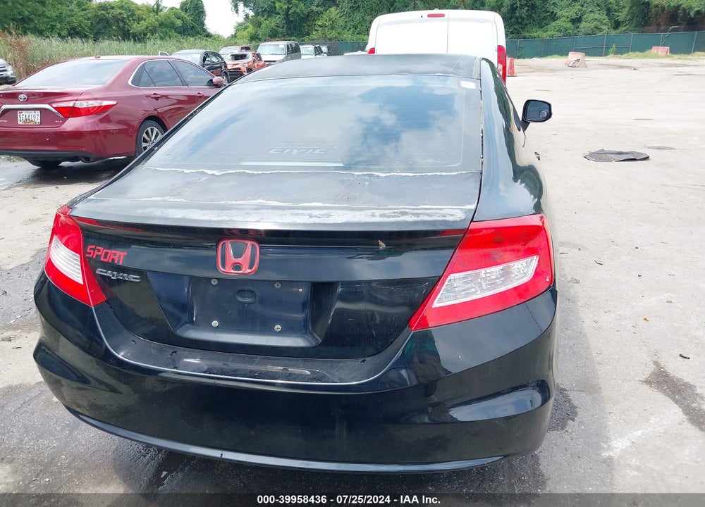 2012 HONDA CIVIC LX VIN: 2HGFG3B50CH507627