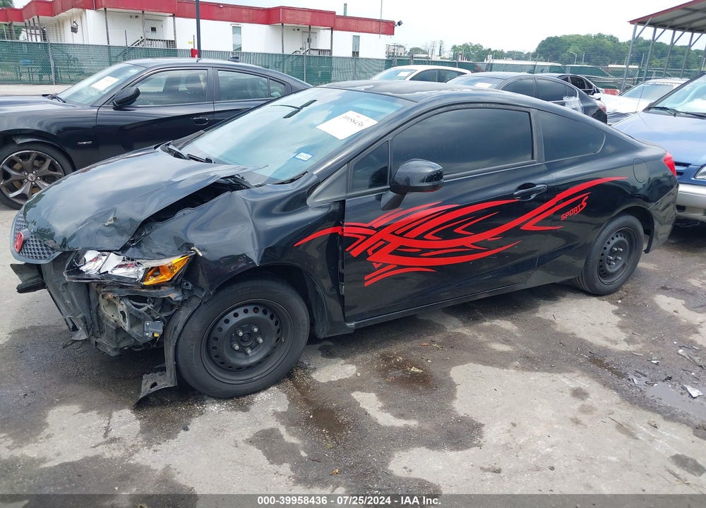 2012 HONDA CIVIC LX VIN: 2HGFG3B50CH507627