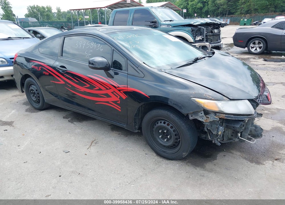 2012 HONDA CIVIC LX VIN: 2HGFG3B50CH507627