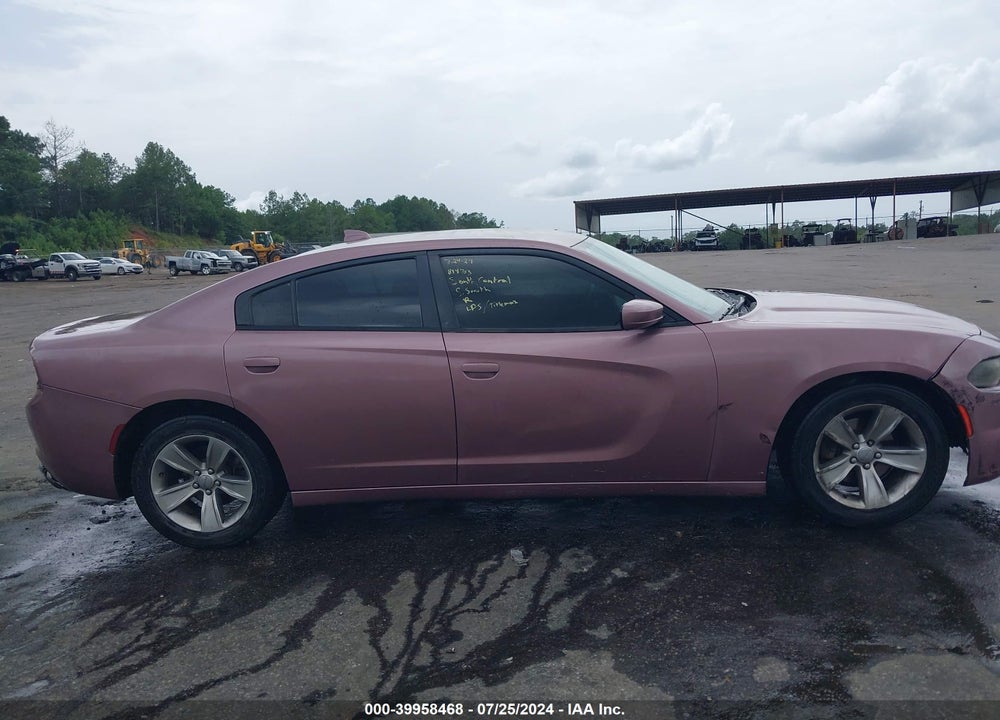 2015 DODGE CHARGER SXT VIN: 2C3CDXHG9FH814703