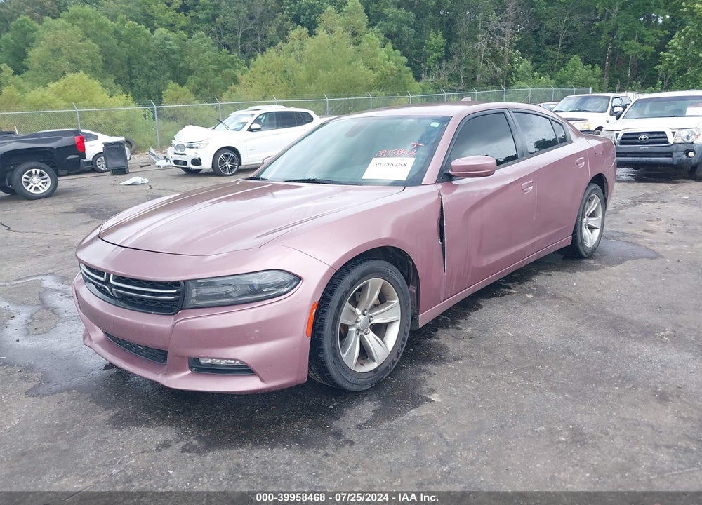 2015 DODGE CHARGER SXT VIN: 2C3CDXHG9FH814703