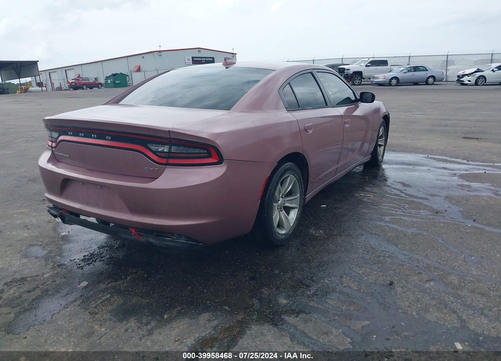 2015 DODGE CHARGER SXT VIN: 2C3CDXHG9FH814703