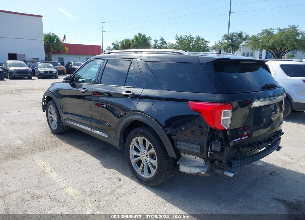 2021 FORD EXPLORER LIMITED VIN: 1FMSK8FH9MGA63847