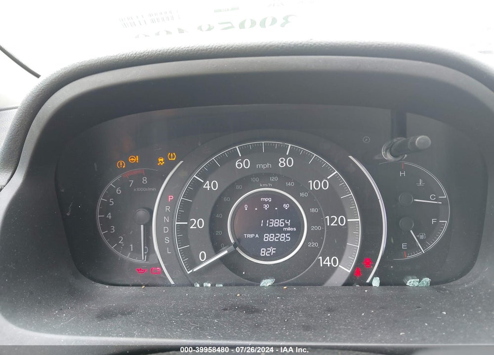 2015 HONDA CR-V EX VIN: 2HKRM4H54FH671461