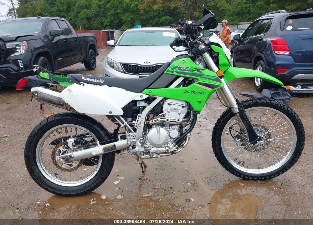 2022 KAWASAKI KLX300 D VIN: ML5LXBD12NDA16771