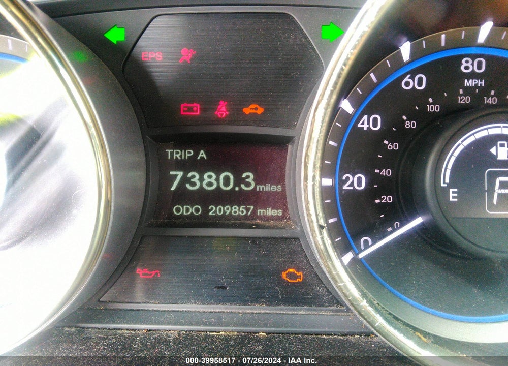 2013 HYUNDAI SONATA LIMITED VIN: 5NPEC4AC9DH533065