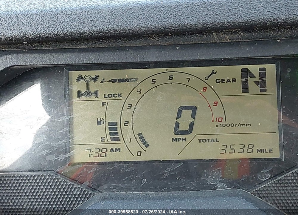 2022 HONDA SXS1000 M3 VIN: 1HFVE04P2N4675224