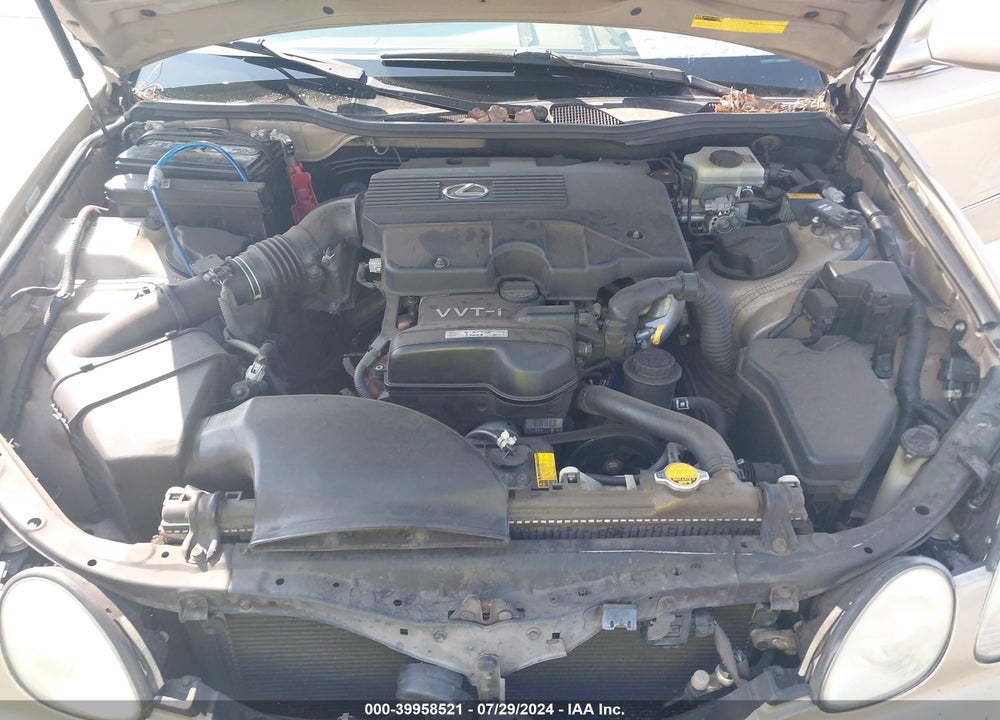 2001 LEXUS GS 300 VIN: JT8BD69S910128631