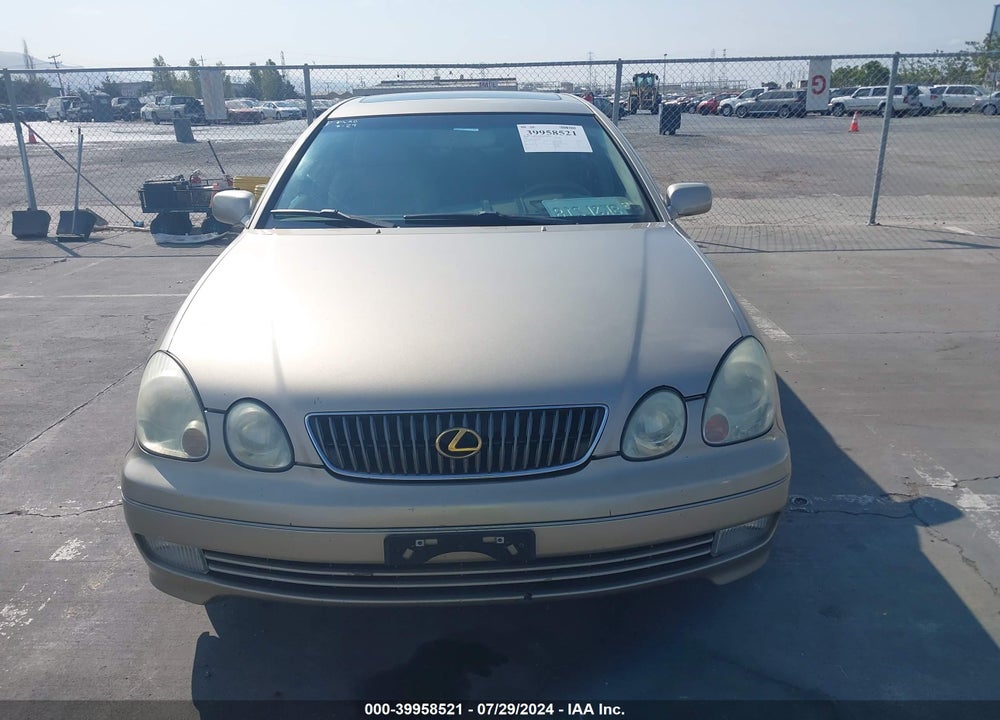 2001 LEXUS GS 300 VIN: JT8BD69S910128631