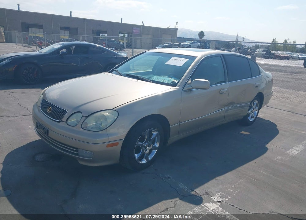 2001 LEXUS GS 300 VIN: JT8BD69S910128631