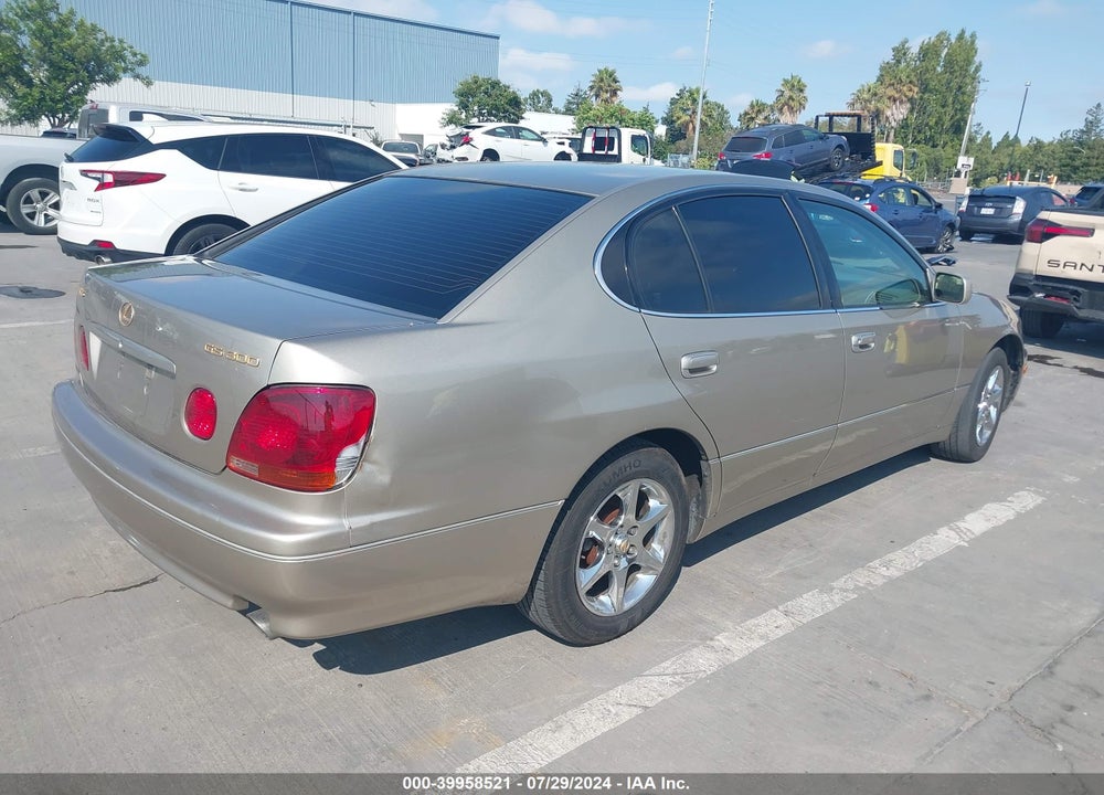 2001 LEXUS GS 300 VIN: JT8BD69S910128631