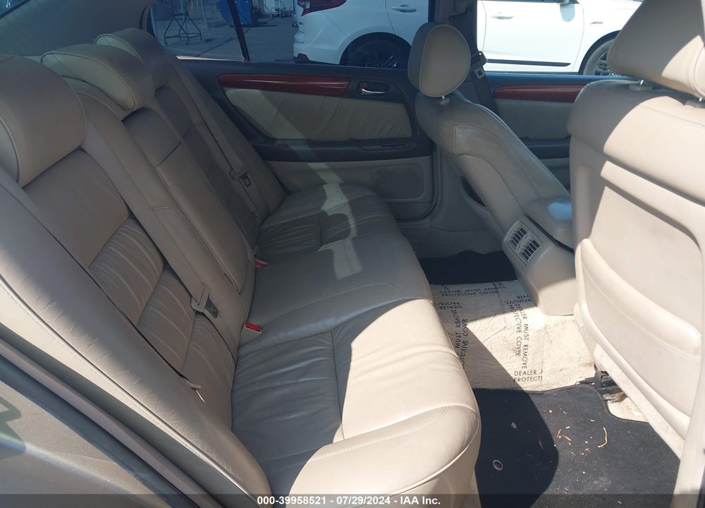 2001 LEXUS GS 300 VIN: JT8BD69S910128631