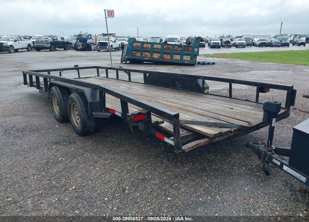 2022 SALVATION TRAILERS 20\' UTILITY TRAILER VIN: 7GG1U2027NW019893