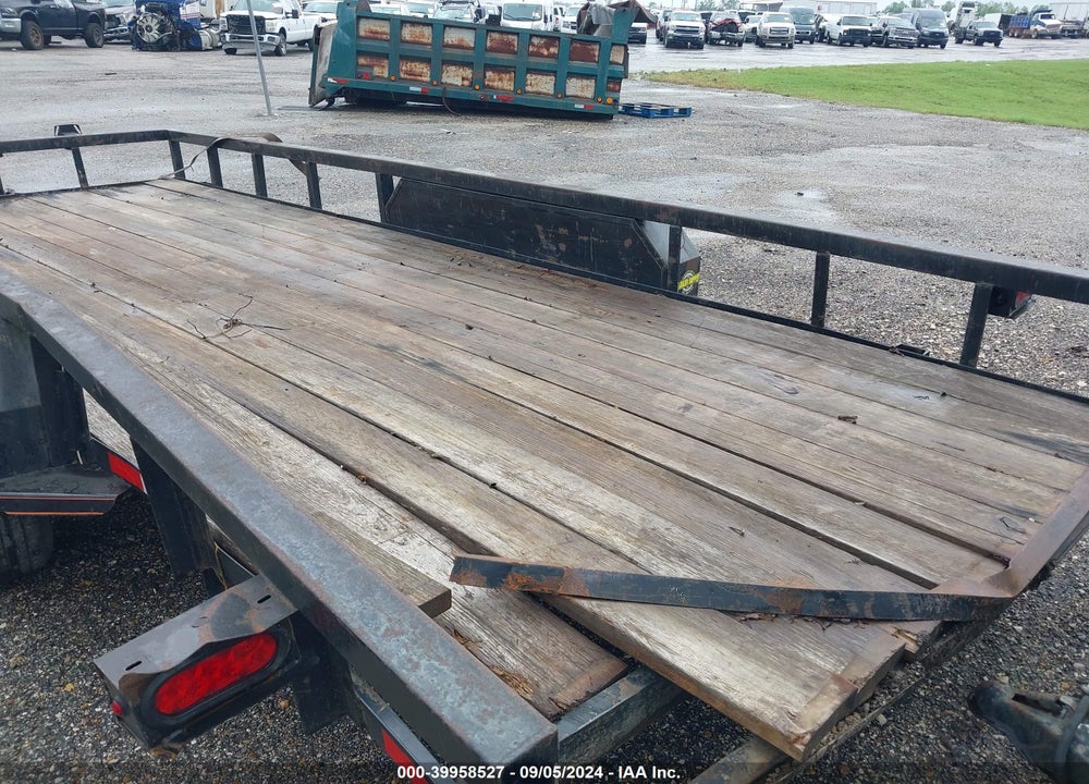 2022 SALVATION TRAILERS 20\' UTILITY TRAILER VIN: 7GG1U2027NW019893
