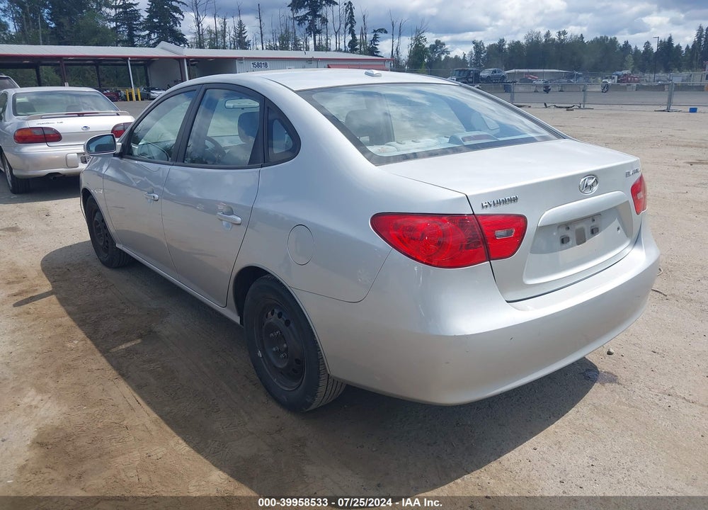 2008 HYUNDAI ELANTRA GLS/SE VIN: KMHDU46D58U574150