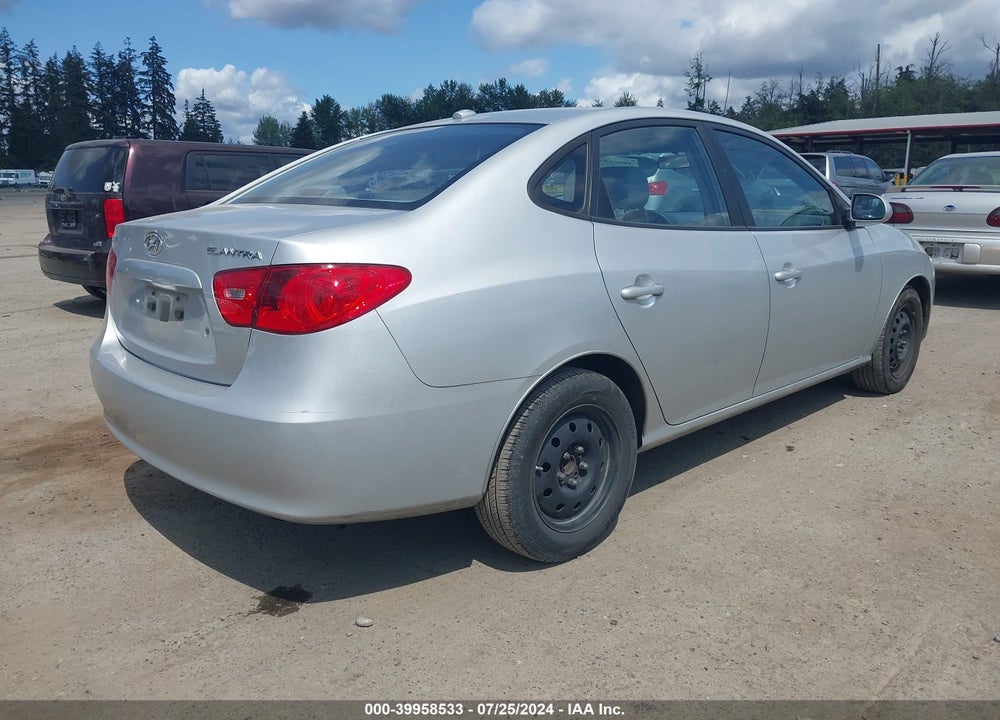 2008 HYUNDAI ELANTRA GLS/SE VIN: KMHDU46D58U574150