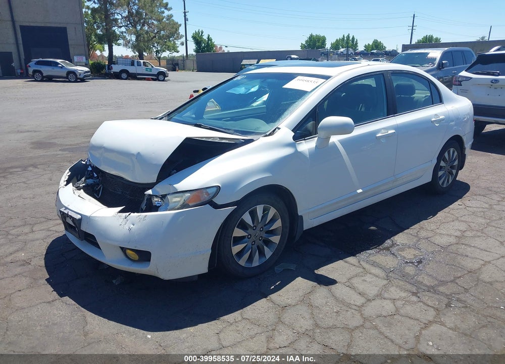 2010 HONDA CIVIC EX VIN: 19XFA1F85AE046846