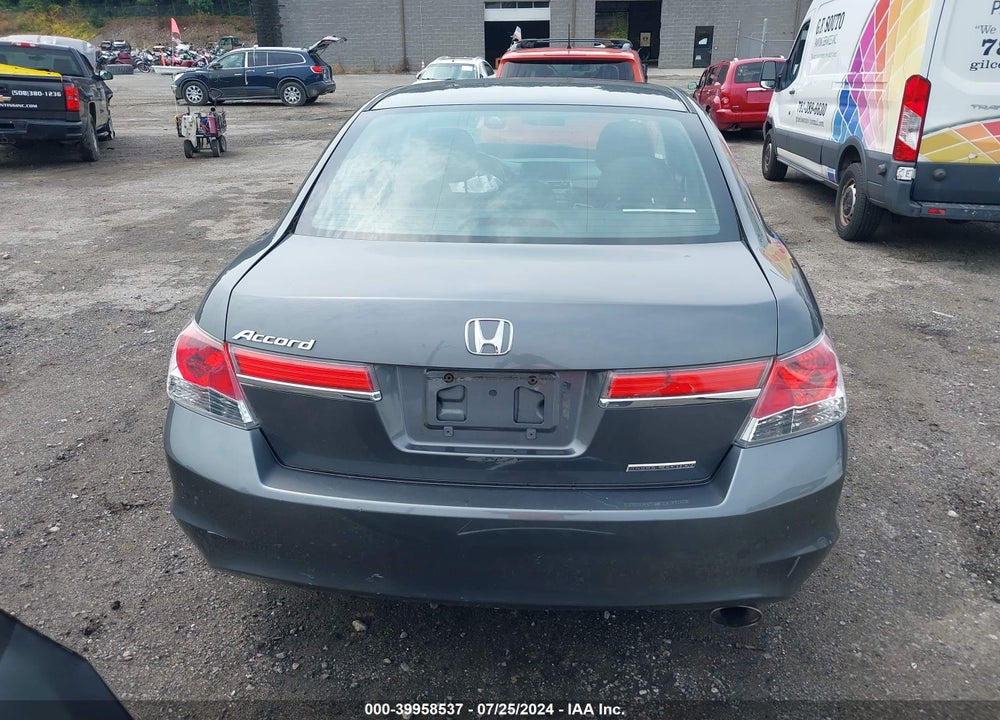 2012 HONDA ACCORD 2.4 SE VIN: 1HGCP2F6XCA162749