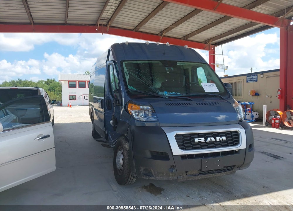 2021 RAM PROMASTER 3500 CARGO VAN HIGH ROOF 159 WB EXT VIN: 3C6MRVJG5ME549262