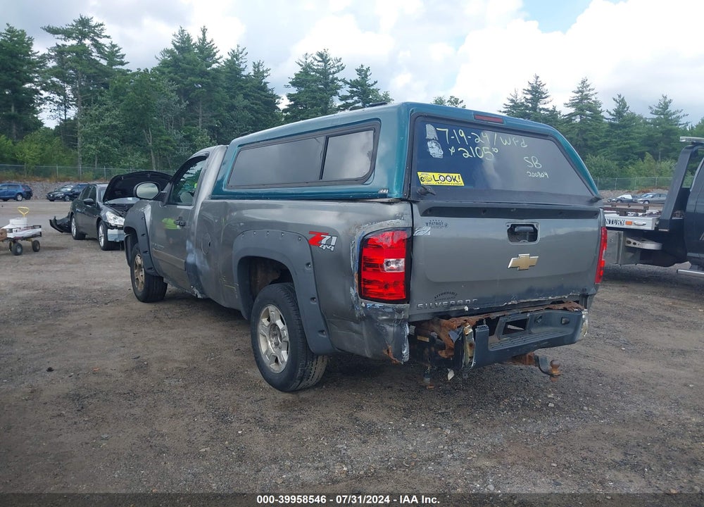 2007 CHEVROLET SILVERADO 1500 LT1 VIN: 1GCEK14C97Z532105