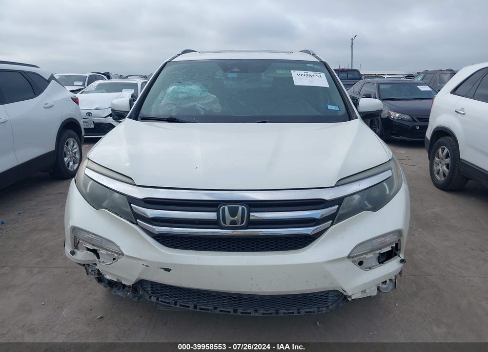 2017 HONDA PILOT TOURING VIN: 5FNYF5H98HB034508