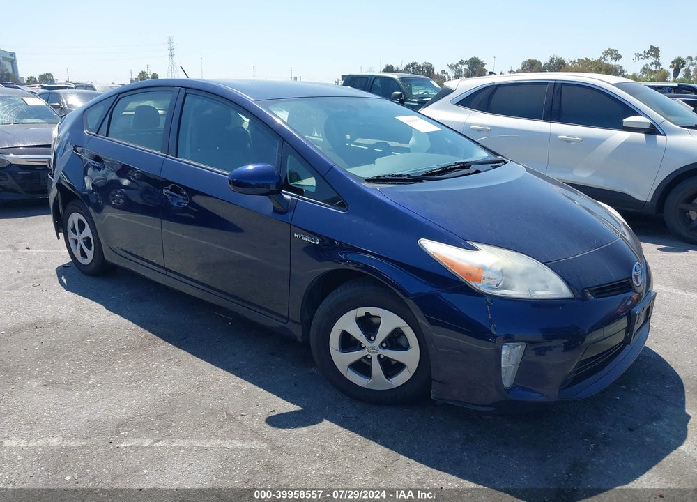 2013 TOYOTA PRIUS TWO VIN: JTDKN3DU6D0348058