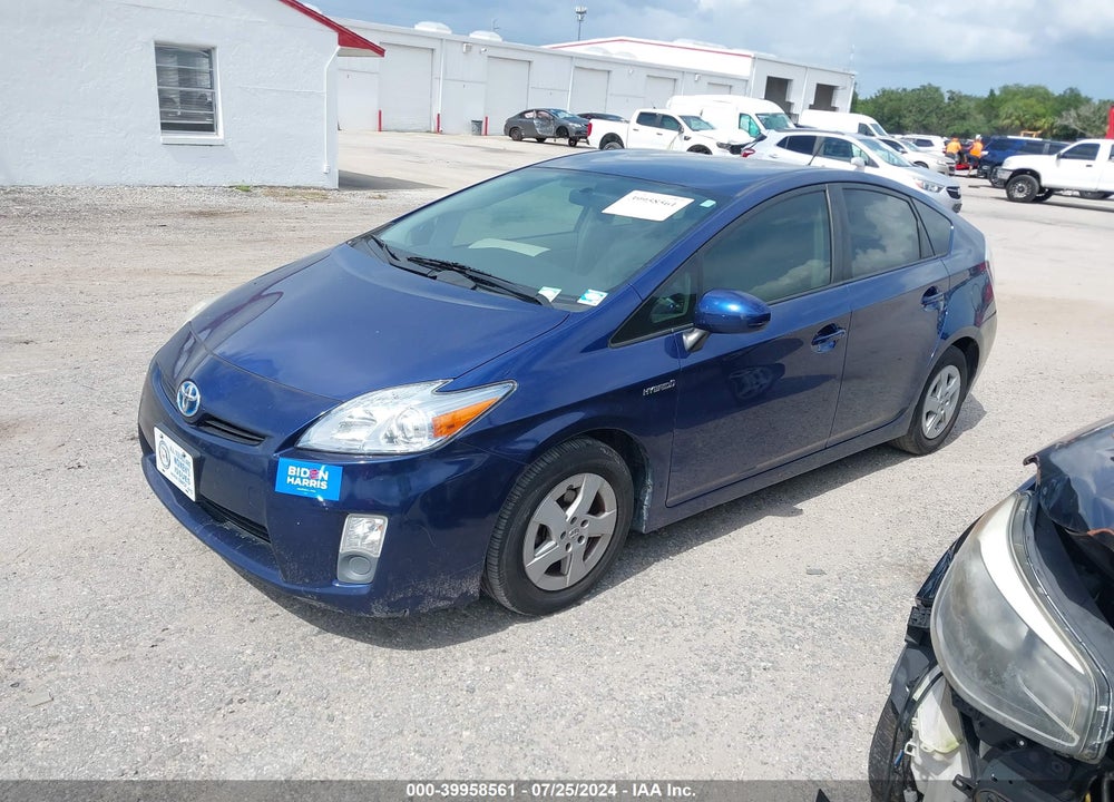 2011 TOYOTA PRIUS FIVE/FOUR/ONE/THREE/TWO VIN: JTDKN3DU4B0317209