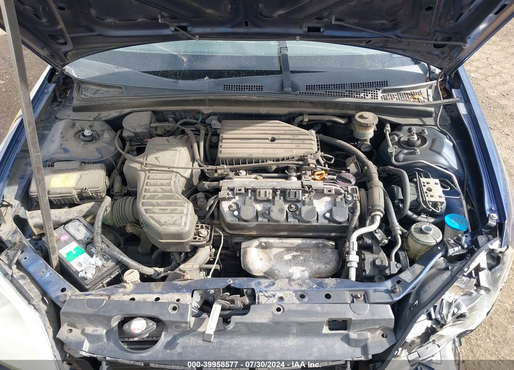 2002 HONDA CIVIC EX VIN: JHMES26832S002775