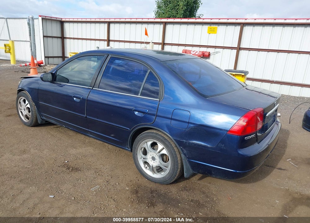 2002 HONDA CIVIC EX VIN: JHMES26832S002775