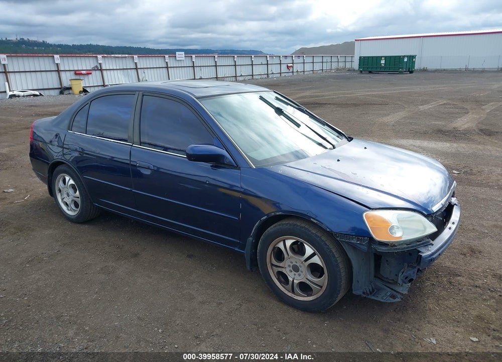 2002 HONDA CIVIC EX VIN: JHMES26832S002775