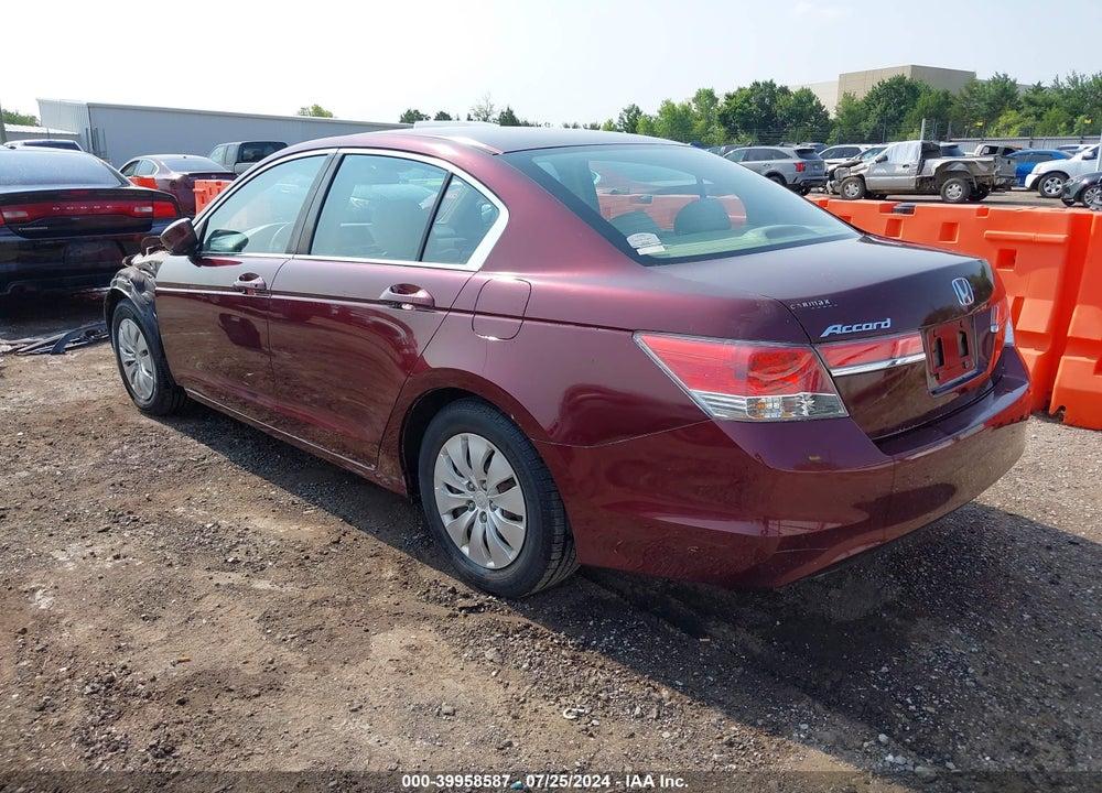 2012 HONDA ACCORD 2.4 LX VIN: 1HGCP2F34CA213068
