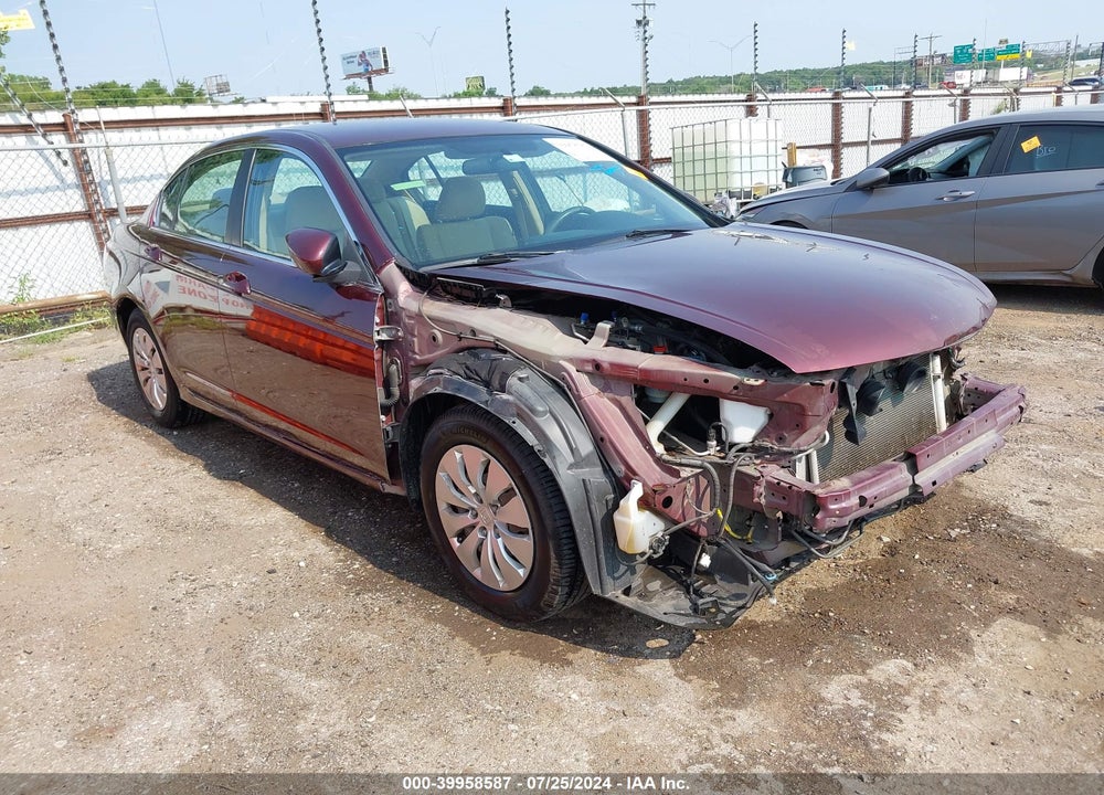2012 HONDA ACCORD 2.4 LX VIN: 1HGCP2F34CA213068