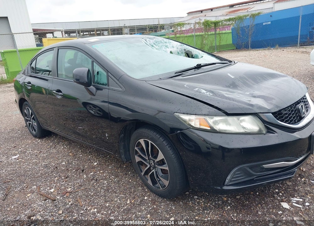 2013 HONDA CIVIC EX VIN: 19XFB2F87DE068077
