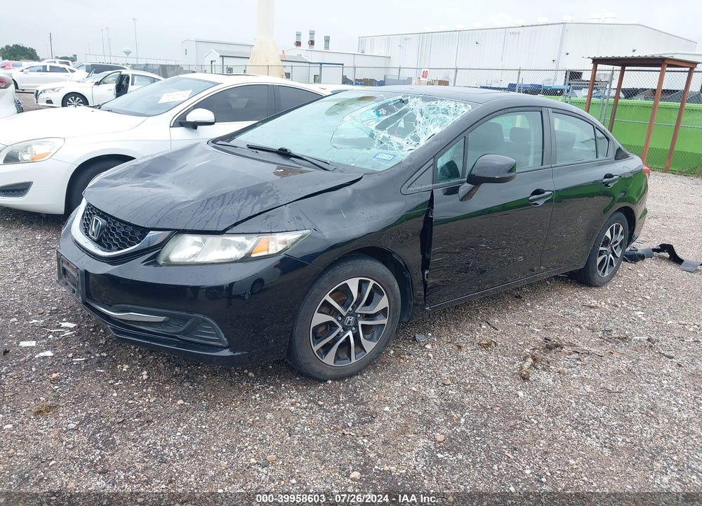 2013 HONDA CIVIC EX VIN: 19XFB2F87DE068077