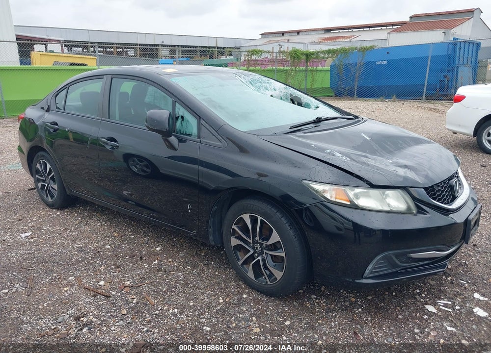 2013 HONDA CIVIC EX VIN: 19XFB2F87DE068077