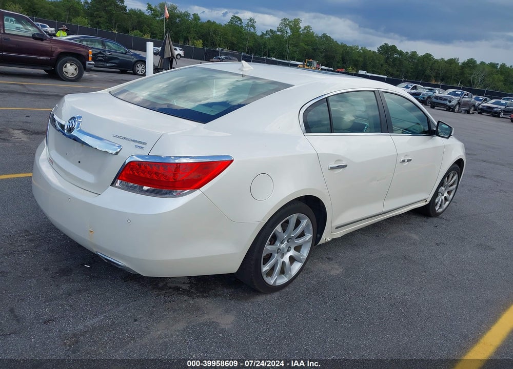 2011 BUICK LACROSSE CXS VIN: 1G4GE5GD1BF344390