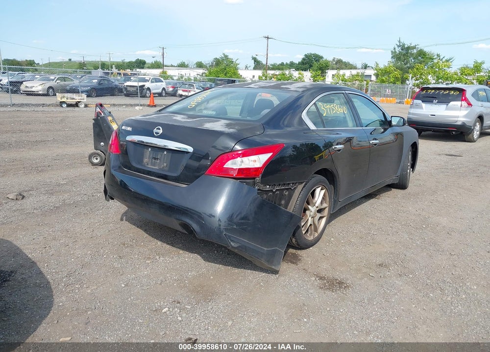 2009 NISSAN MAXIMA 3.5 S VIN: 1N4AA51E49C849977