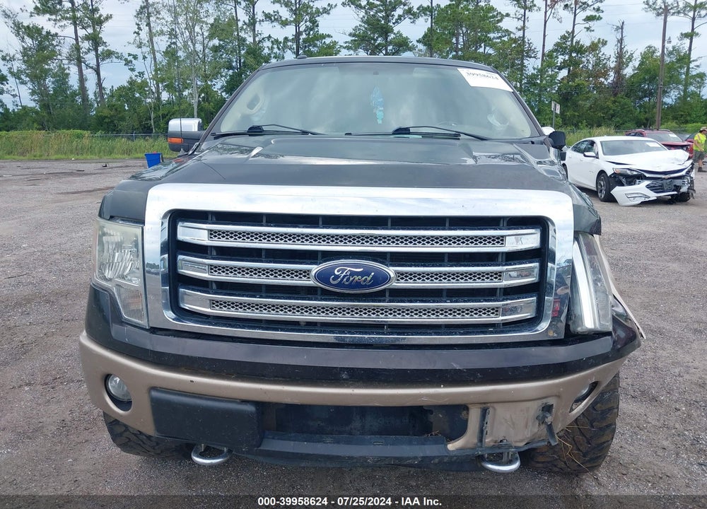 2014 FORD F-150 LARIAT VIN: 1FTFW1EFXEFA23334