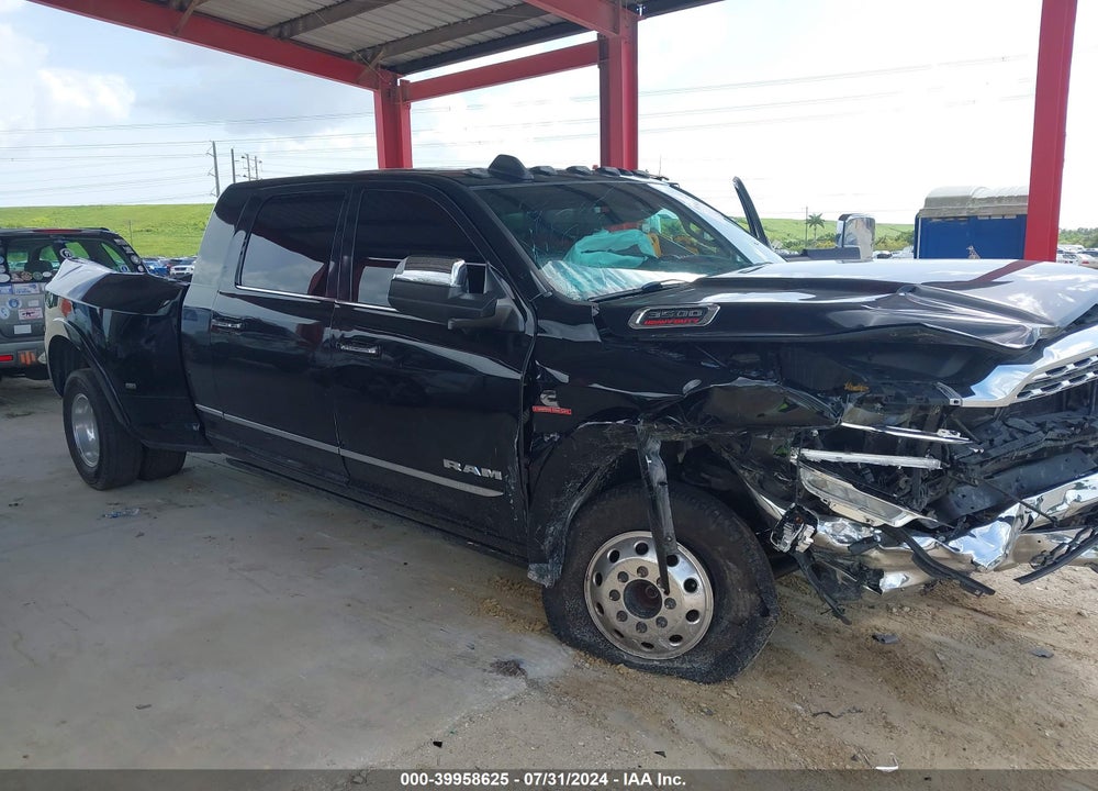2019 RAM 3500 LIMITED MEGA CAB 4X4 6'4 BOX VIN: 3C63RRPL6KG583591