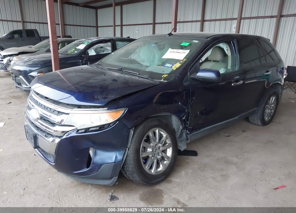 2011 FORD EDGE SEL VIN: 2FMDK3JC0BBB36700