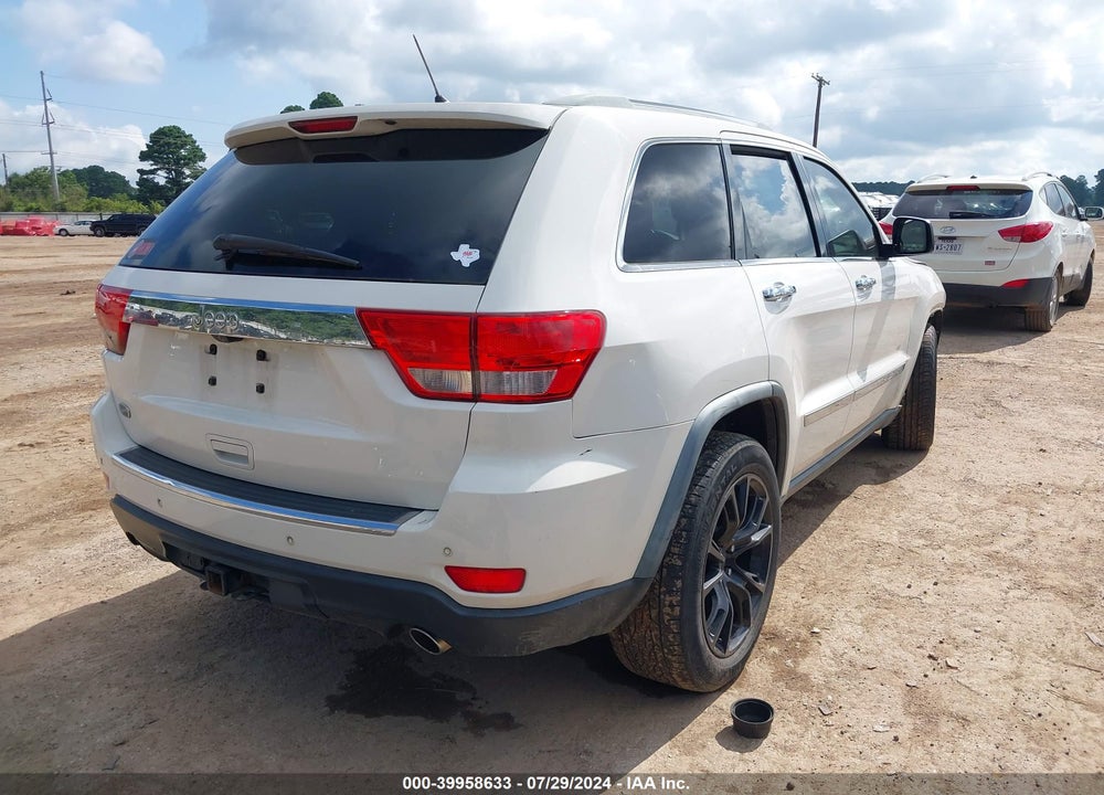2011 JEEP GRAND CHEROKEE OVERLAND VIN: 1J4RS6GT6BC611697