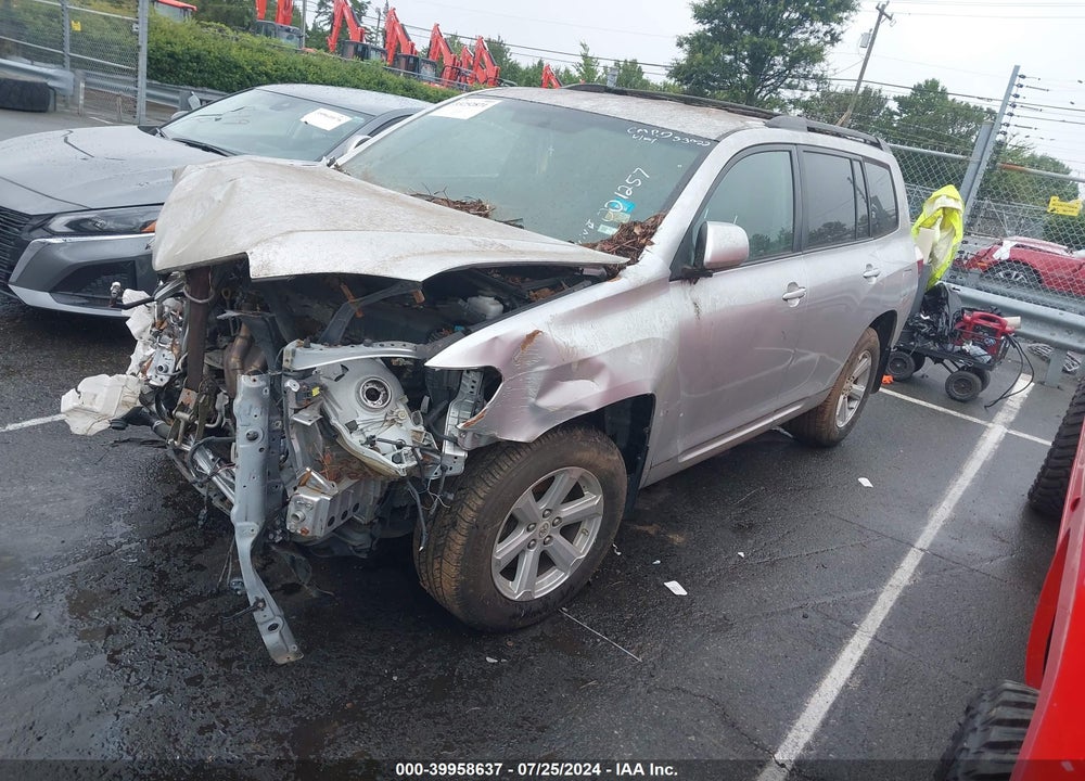 2010 TOYOTA HIGHLANDER VIN: 5TDZA3EH3AS001257