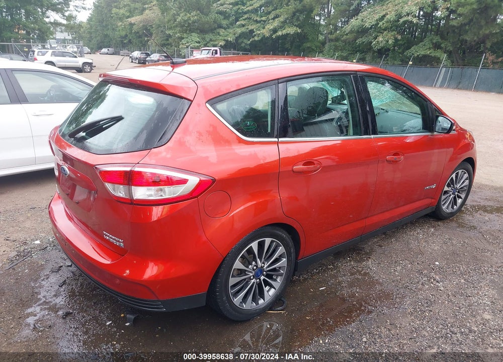 2018 FORD C-MAX HYBRID TITANIUM VIN: 1FADP5DU7JL104210