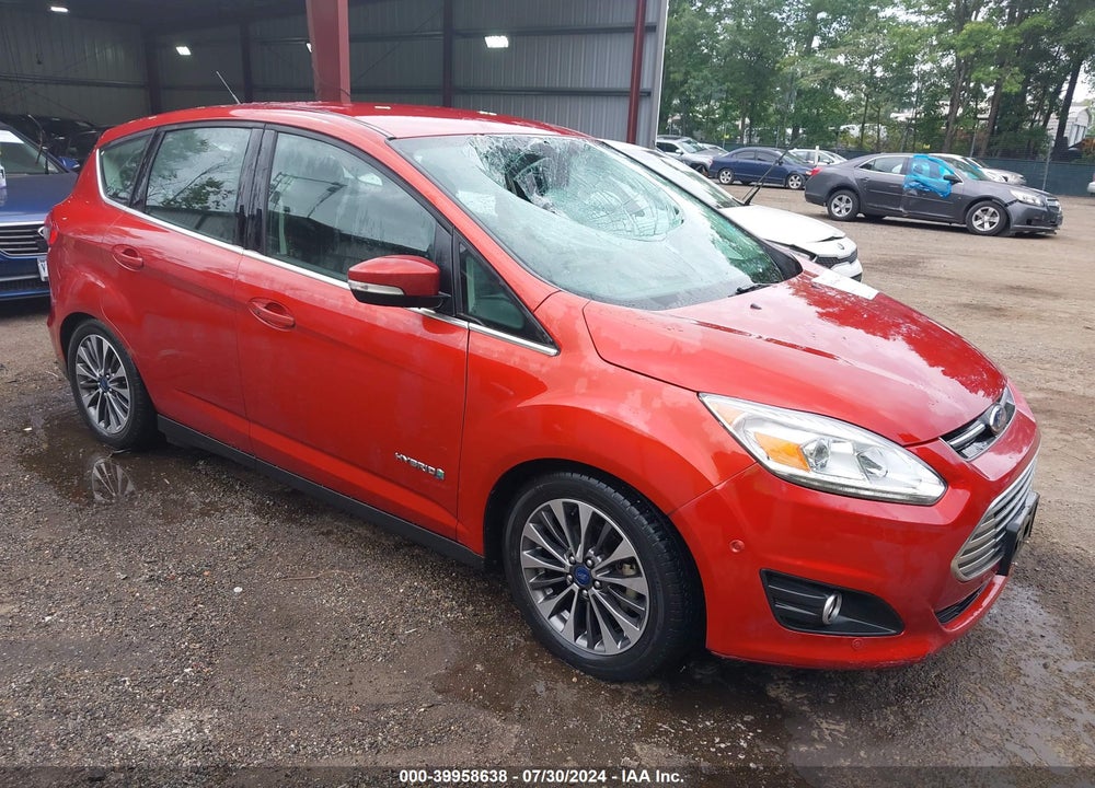 2018 FORD C-MAX HYBRID TITANIUM VIN: 1FADP5DU7JL104210